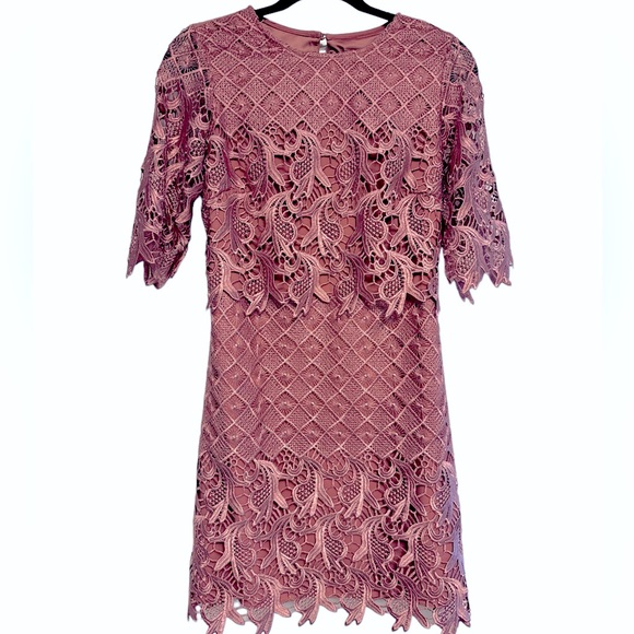 Pattern Dress Little Mistress Crochet Jumpsuit Little Mistress Dresses Mauve Dress Perfect Condition- ASOS Color: Pink Size: Jbatino's Closet Pattern Dress Little Mistress Crochet Jumpsuit Little Mistress Dresses Mauve Dress Perfect Condition- ASOS Color: Pink Size: Jbatino's Closet